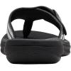 imageClarks Womens Breeze Reyna Cloudsteppers FlipFlopBlack Patent Synthetic