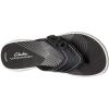 imageClarks Womens Breeze Reyna Cloudsteppers FlipFlopBlack Synthetic