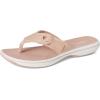 imageClarks Womens Breeze Reyna Cloudsteppers FlipFlopBlush Synthetic