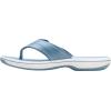 imageClarks Womens Breeze Reyna Cloudsteppers FlipFlopDenim Synthetic