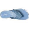 imageClarks Womens Breeze Reyna Cloudsteppers FlipFlopDenim Synthetic