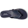 imageClarks Womens Breeze Reyna Cloudsteppers FlipFlopNavy Synthetic