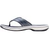 imageClarks Womens Breeze Reyna Cloudsteppers FlipFlopNavy Synthetic