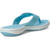 imageClarks Womens Breeze Reyna Cloudsteppers FlipFlopSky Blue Synthetic