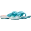 imageClarks Womens Breeze Reyna Cloudsteppers FlipFlopTurquoise Ombre Synthetic