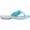 imageClarks Womens Breeze Reyna Cloudsteppers FlipFlopTurquoise Ombre Synthetic