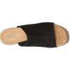 imageClarks Womens Nerisa Vine Cork Wedge SandalBlack Nubuck