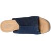 imageClarks Womens Nerisa Vine Cork Wedge SandalDark Denim Textile