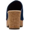 imageClarks Womens Nerisa Vine Cork Wedge SandalDark Denim Textile