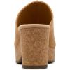 imageClarks Womens Nerisa Vine Cork Wedge SandalLight Tan Nubuck