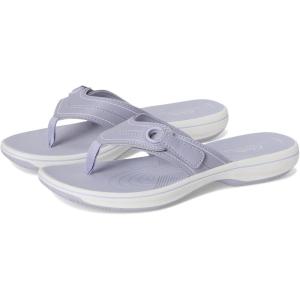 imageClarks Womens Breeze Reyna Cloudsteppers FlipFlopLavender Synthetic