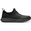 imageClarks Mens Motion Trek Ez SneakerBlack Leather