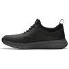 imageClarks Mens Motion Trek Ez SneakerBlack Leather