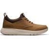 imageClarks Mens Motion Trek Ez SneakerDark Tan Leather