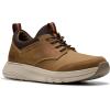 imageClarks Mens Motion Trek Ez SneakerDark Tan Leather