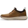 imageClarks Mens Motion Trek Ez SneakerDark Tan Leather