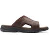 imageClarks Mens Walkford Band Slide SandalBeeswax Leather