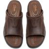 imageClarks Mens Walkford Band Slide SandalBeeswax Leather