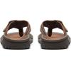 imageClarks Mens Wesley Sun Flip FlopBeeswax Leather