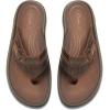 imageClarks Mens Wesley Sun Flip FlopBeeswax Leather