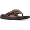 imageClarks Mens Wesley Sun Flip FlopBeeswax Leather