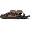 imageClarks Mens Wesley Sun Flip FlopBeeswax Leather