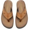 imageClarks Mens Wesley Sun Flip FlopTan Leather