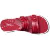 imageClarks Womens Breeze Maye Slide SandalCherry Synthetic