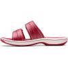 imageClarks Womens Breeze Maye Slide SandalCherry Synthetic