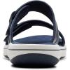 imageClarks Womens Breeze Maye Slide SandalNavy Synthetic
