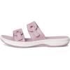 imageClarks Womens Breeze Maye Slide SandalPurple Synthetic
