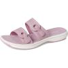 imageClarks Womens Breeze Maye Slide SandalPurple Synthetic