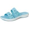 imageClarks Womens Breeze Maye Slide SandalSky Blue Synthetic