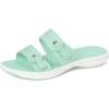 imageClarks Womens Breeze Maye Slide SandalTurquoise Synthetic