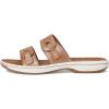 imageClarks Womens Breeze Maye Slide SandalWarm Beige Synthetic