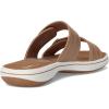 imageClarks Womens Breeze Maye Slide SandalWarm Beige Synthetic