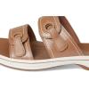 imageClarks Womens Breeze Maye Slide SandalWarm Beige Synthetic