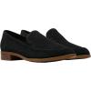 imageClarks Womens Trish Cove LoaferBlack Black Suede Look