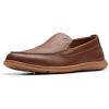 imageClarks Mens Flexway Step MoccasinLight Brown