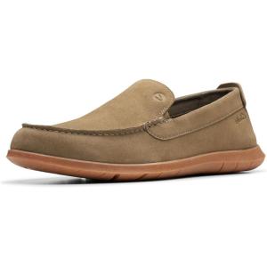 imageClarks Mens Flexway Step MoccasinOlive Suede