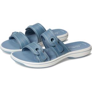 imageClarks Womens Breeze Maye Slide SandalDenim Synthetic