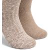 imageClarks Mens Casual Solid Heavy Rib Crew Socks With Soft Touch 2 Pair Khaki Mens 712 Shoe