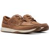 imageClarks Mens Sailview Lace Boat ShoeLight Tan Nubuck