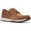 imageClarks Mens Sailview Lace Boat ShoeLight Tan Nubuck