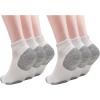imageClarks Mens Sport Half Cushion Low Cut Socks 6 Pair White Mens 712 Shoe