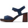imageClarks Womens AmbyrLyn Faye Heeled SandalDark Denim