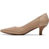 imageClarks Womens Kepley Sky Pump ShoeBeige Leather