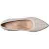 imageClarks Womens Kepley Sky Pump ShoeOff White Leather