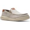 imageClarks Mens Driftlite Step MoccasinLight Grey Combi