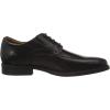 imageClarks Mens Whiddon Pace Leather Comfort Insole Derby ShoesBlack Black Leather